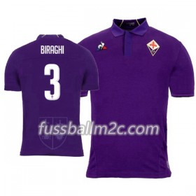 Fußballtrikots ACF Fiorentina Cristiano Biraghi 3 Heim Trikotsatz 2018-2019